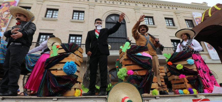 Pospone Gobierno de Matamoros desfile del 20 de Noviembre hasta nuevo aviso