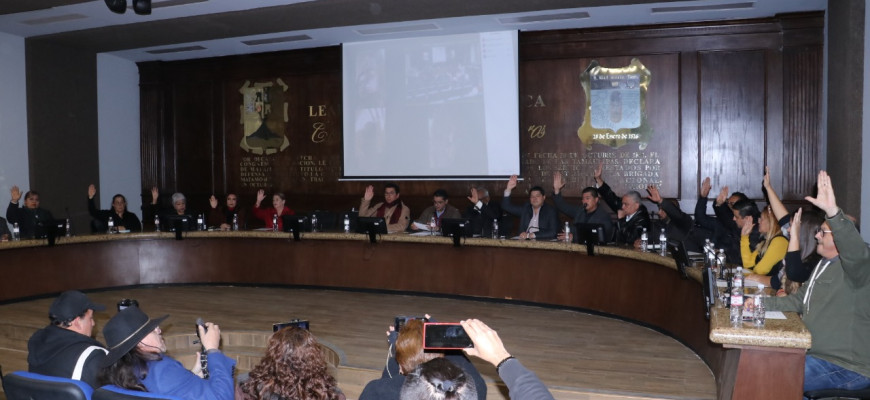 Aprueba R. Ayuntamiento de Matamoros solicitud de licencia del Alcalde Mario López