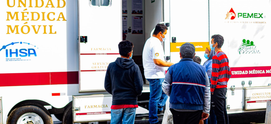 Municipio de Matamoros y Pemex suman esfuerzos para brindar atención de salud gratuita, a población vulnerable