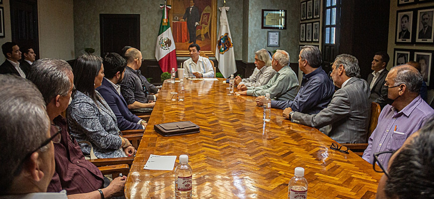 Acuerdan Gobierno de Matamoros y empresarios trabajar unidos en tema de uso de suelo