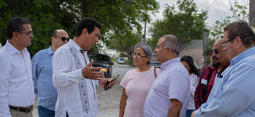 ¡Ya iniciamos y así seguiremos!: afirma Alcalde Mario López al supervisar trabajos de JAD